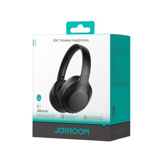 Headset Wireless Bluetooth Joyroom ANC JR-JH2 Black